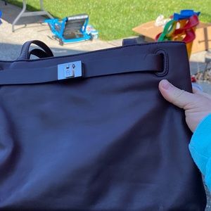 Aigner burgundy purse